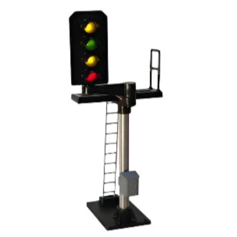 4 Aspect (R/Y/G/Y) Platform Left Offset Square Head (type 2) Signal