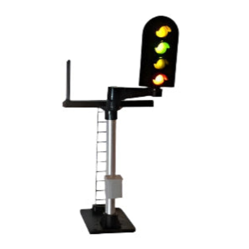 4 Aspect (R/Y/G/Y) Platform Right Offset Round Head (type 2) Signal