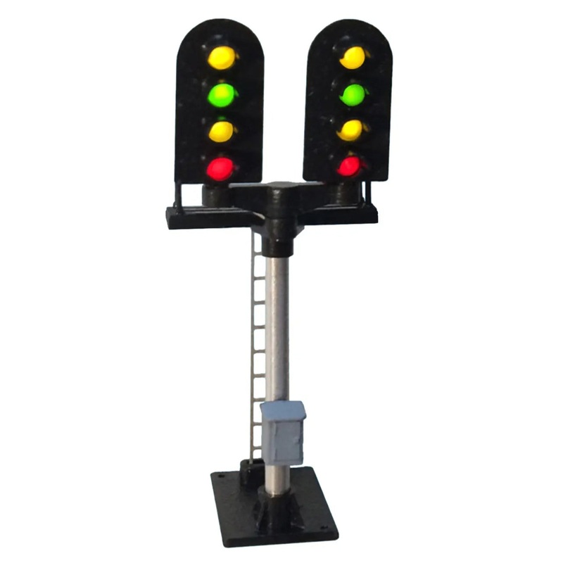 4 Aspect (R/Y/G/Y) Platform T Junction Round Head (type 2) Signal