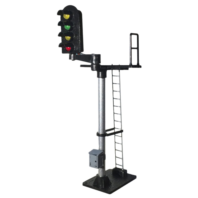 4 Aspect (R/Y/G/Y) Standard Left Offset Round Head Signal