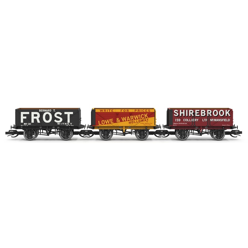 7 Plank Wagon Lowe & Warwick Bernard T Frost Shirebrook Triple Pack