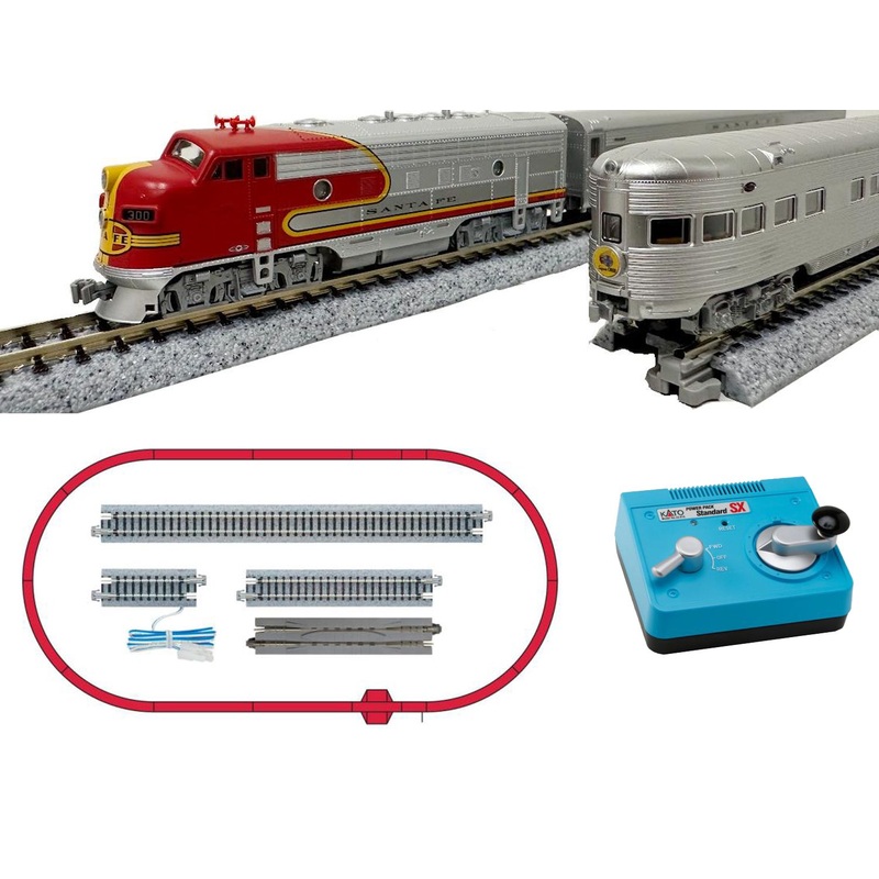 ATSF Super Chief Train Set