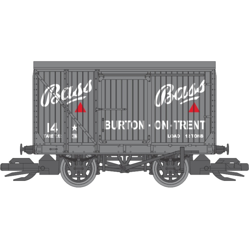 LMS/BR 9ft WB Van – Bass