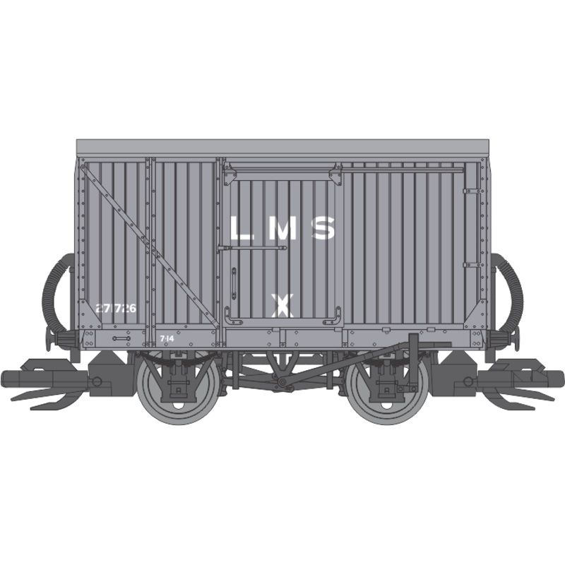 LMS/BR 9ft WB Van – LMS