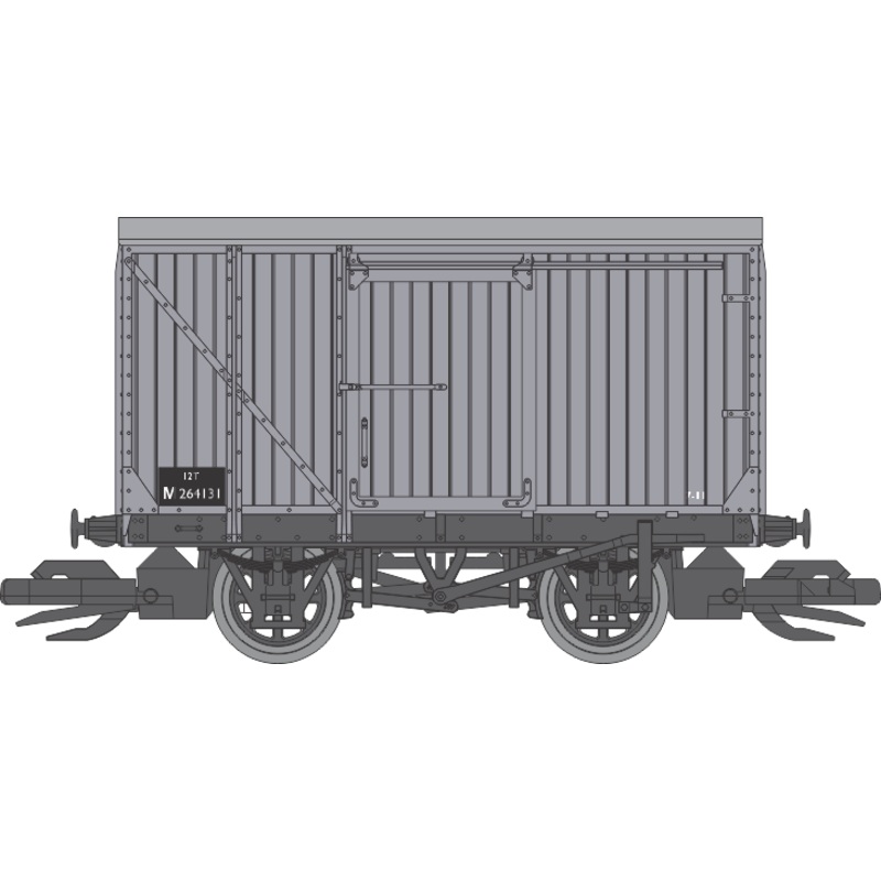LMS/BR 9ft WB Van – Unfitted