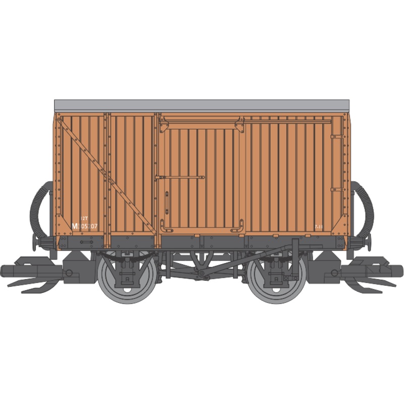LMS/BR 9ft WB Van – VB fitted
