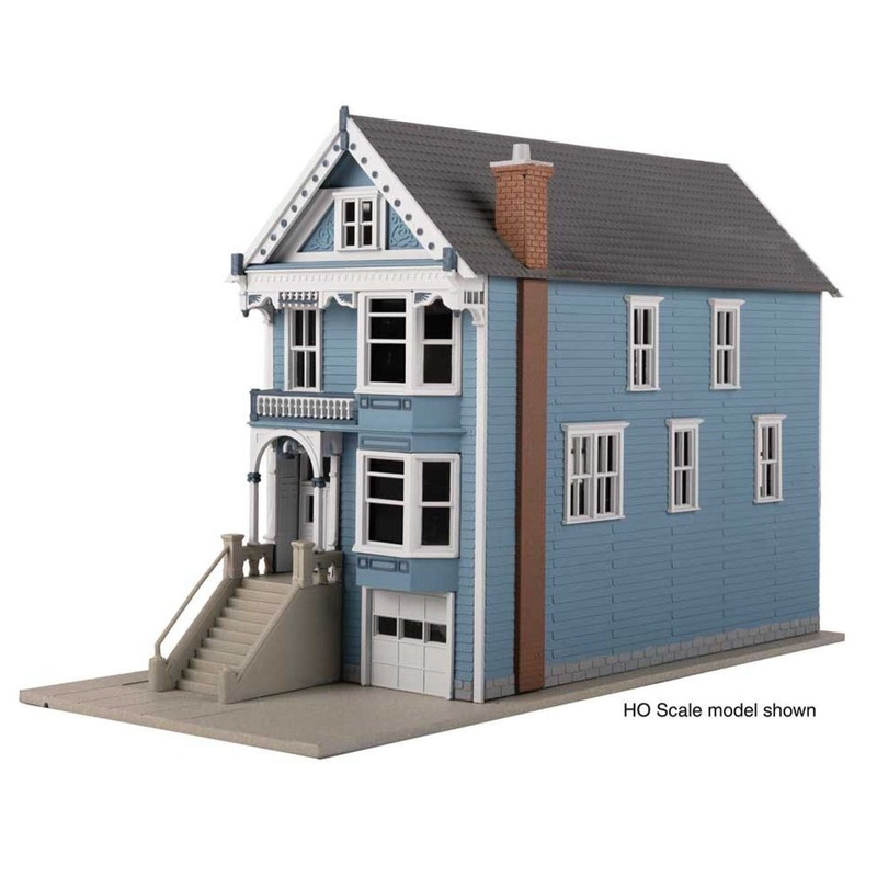 Painted Lady Victorian House Model Kit