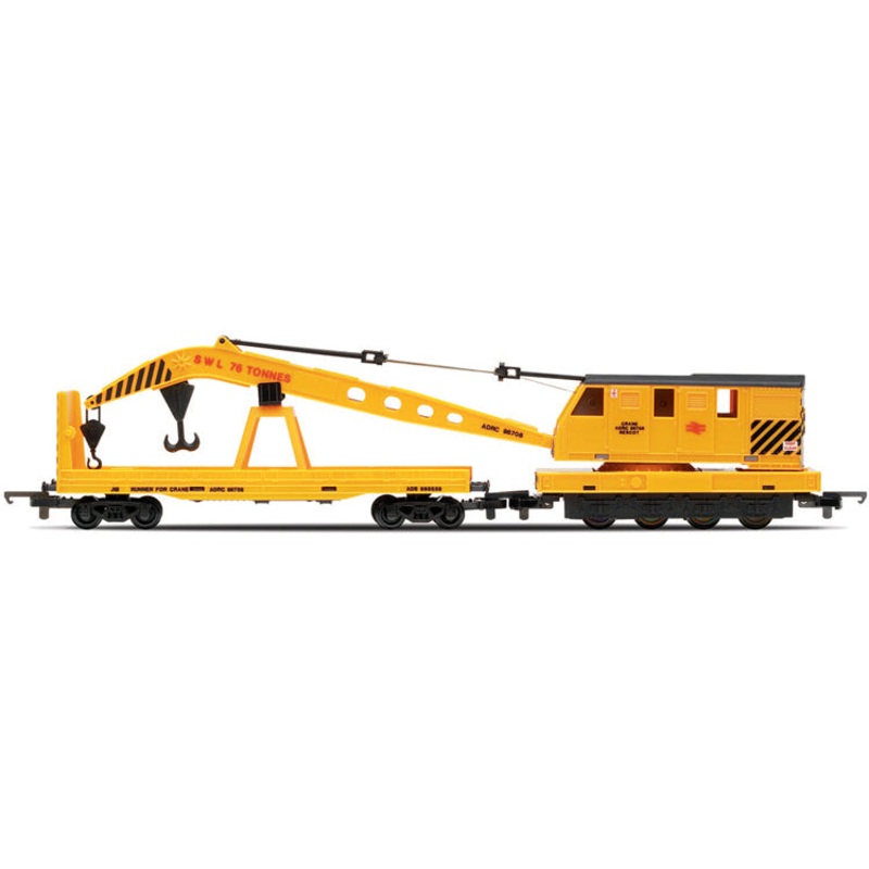 Pre-Owned Railroad BR Engineers Yellow Breakdown Crane ADRC No.96709 ‘Bescot’