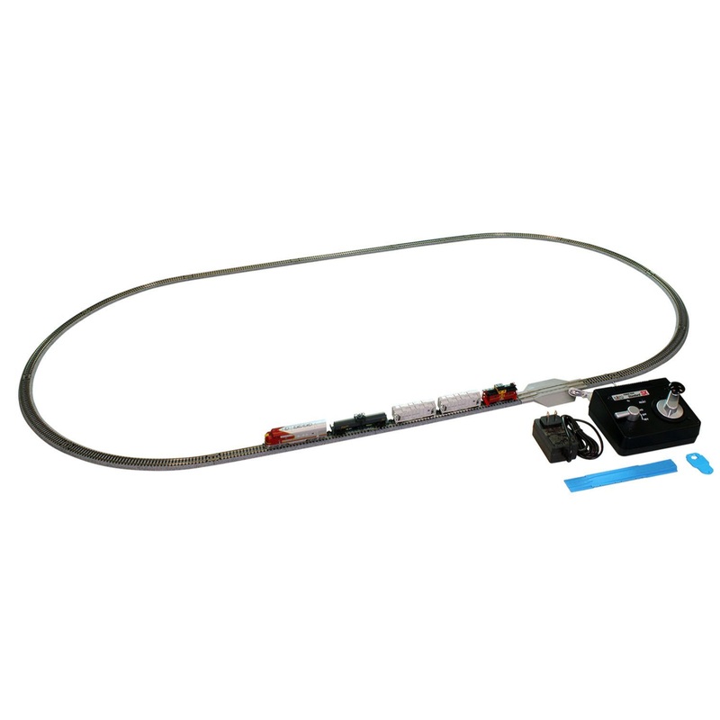 Santa Fe F7 Blue Bonnet Freight Train Set