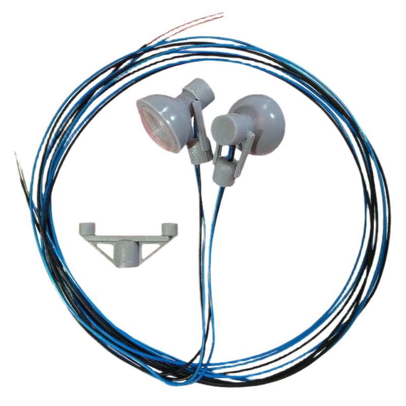 Spotlight Head Only Twin Pack White LED