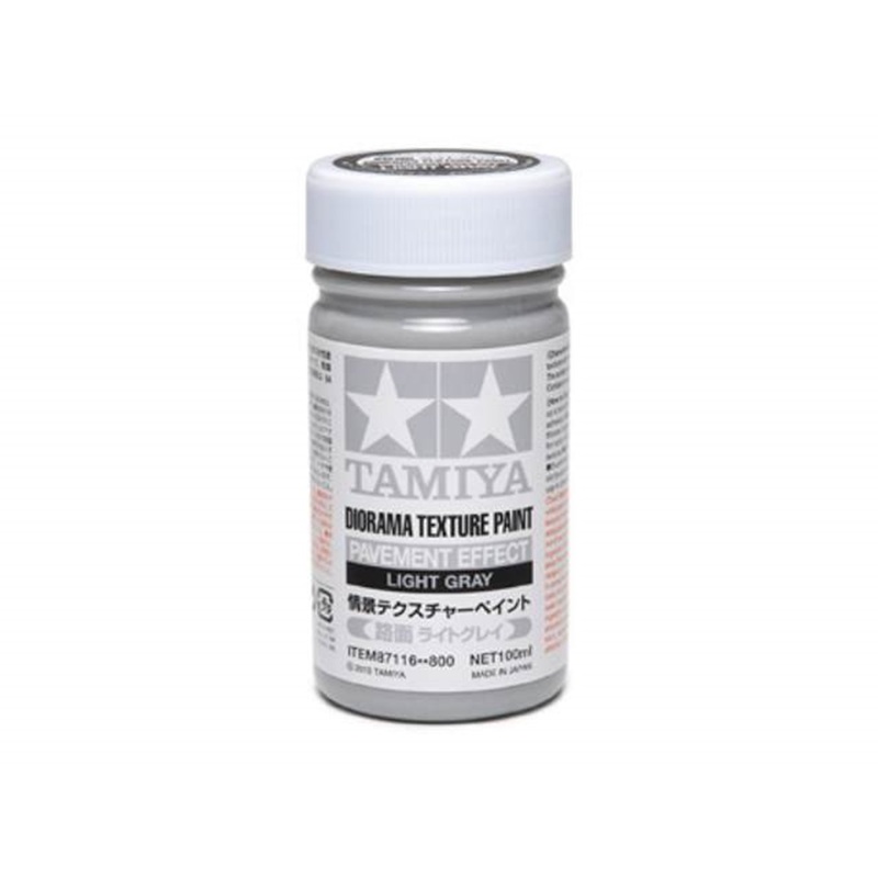 TAMIYA TEXTURE PAINT PAVEMENT LIGHT GRAY
