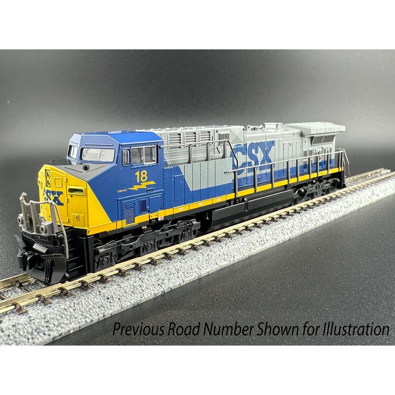 EMD AC4400CW CSX 111 – DCC-Fitted