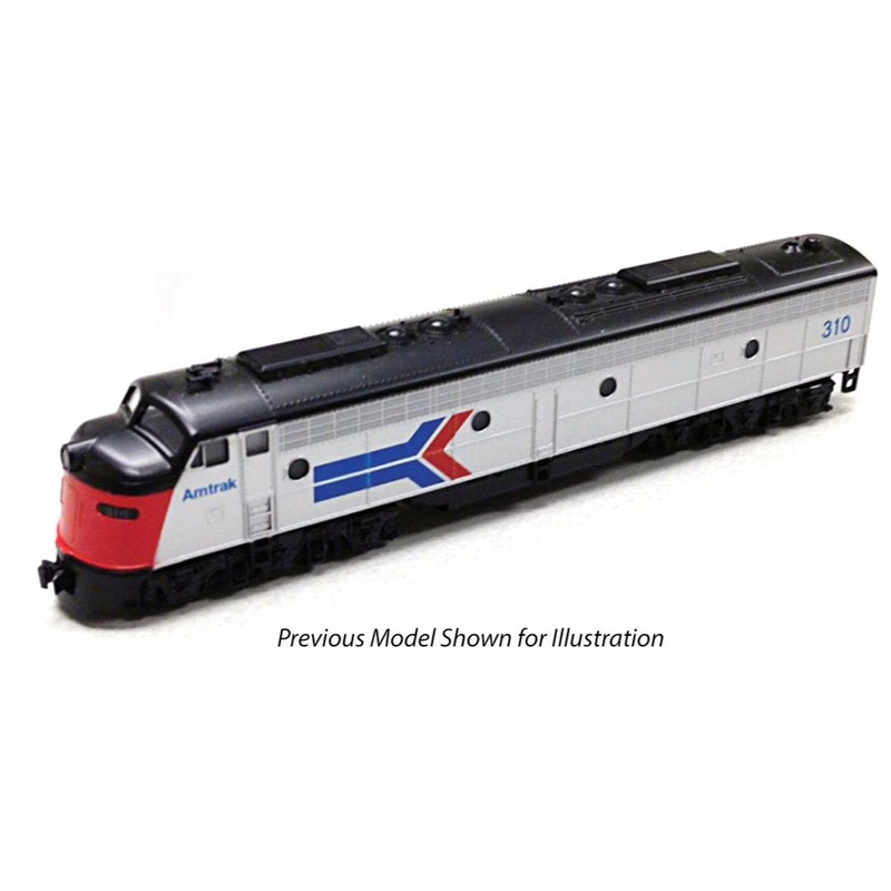 EMD E8 Amtrak PhI 322 – DCC-Fitted