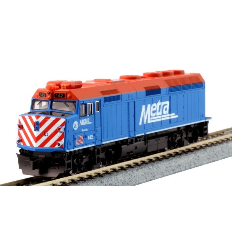 EMD F40PH Chicago Metra 157 City of Palatine – DCC-Fitted