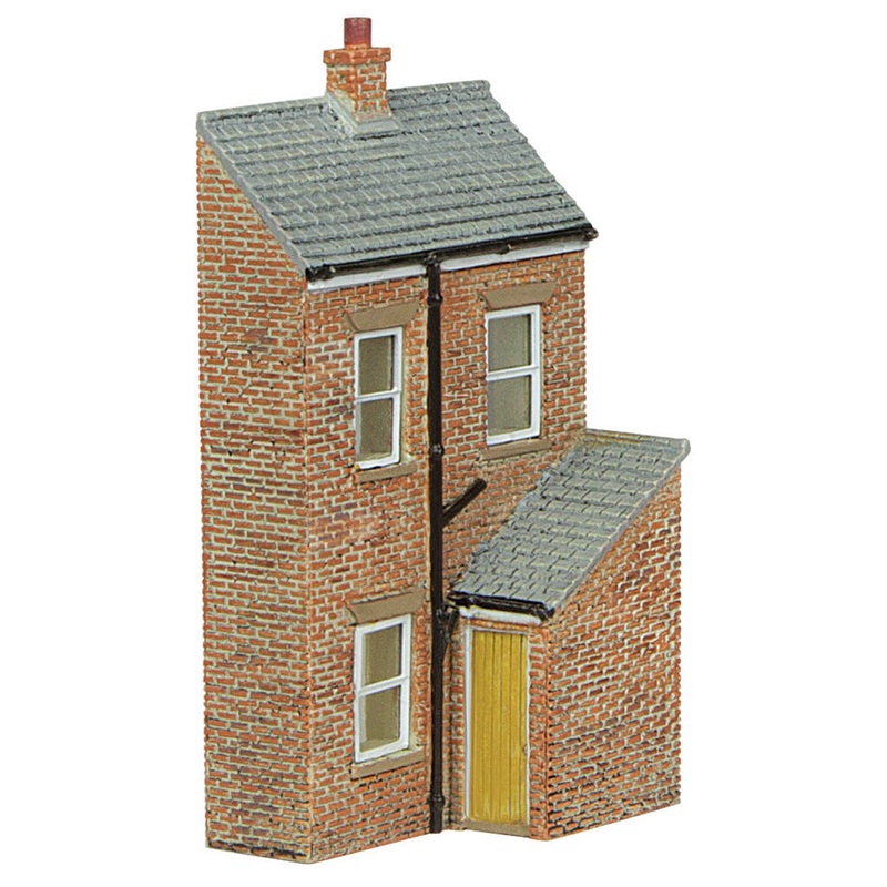 Low Relief Rear Of Terrace – Left Hand, Yellow Door