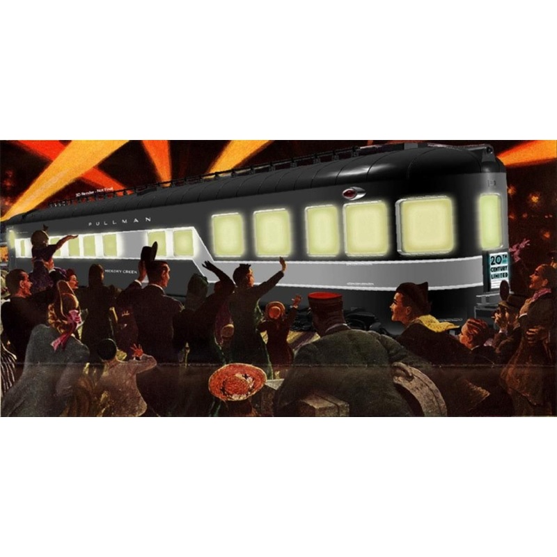 New York Central 20th Century Limited 9 Car Powered Set