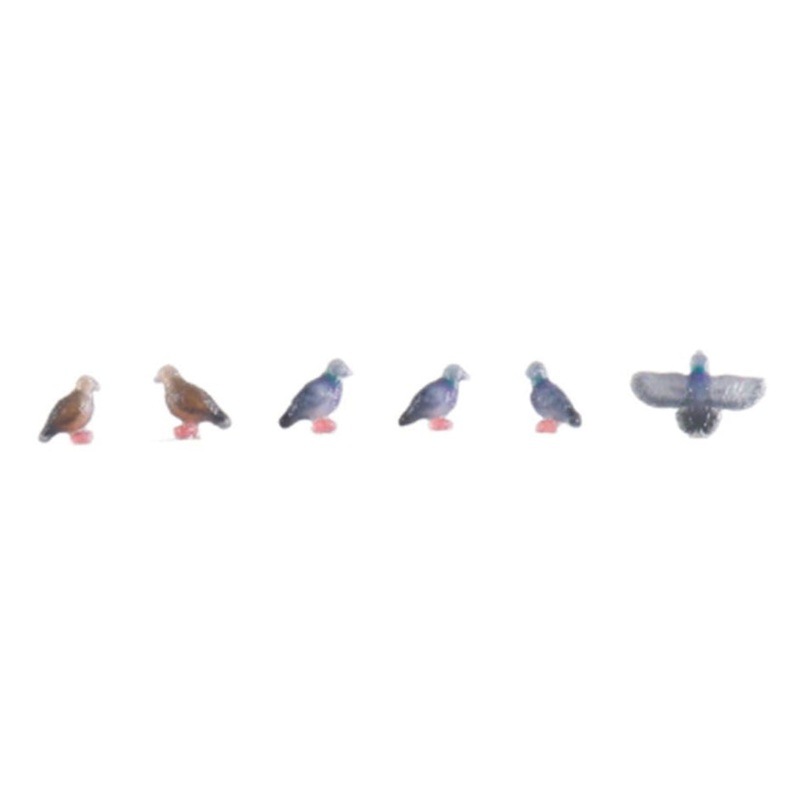 Pigeons (6) Figure Set