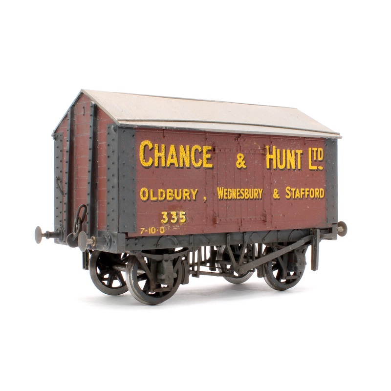 Pre-Owned Kit Built Salt Van No.335 ‘Chance & Hunt’ – Weathered
