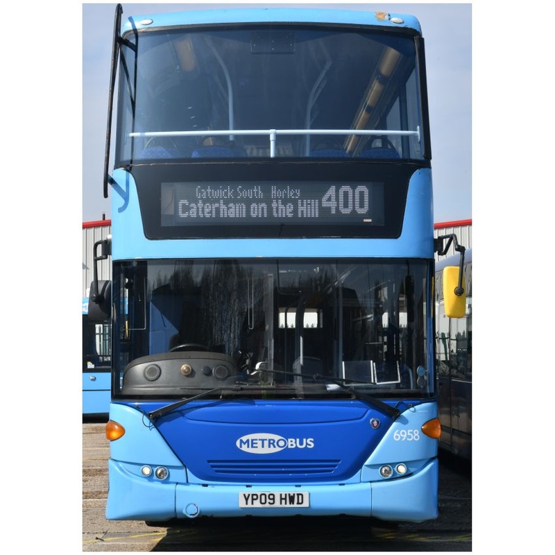 Scania OmniCity Double Decker Metrobus (6958 – YP09 HWD)