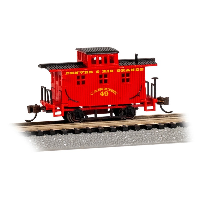 Old-Time Bobber Caboose D&RG #49